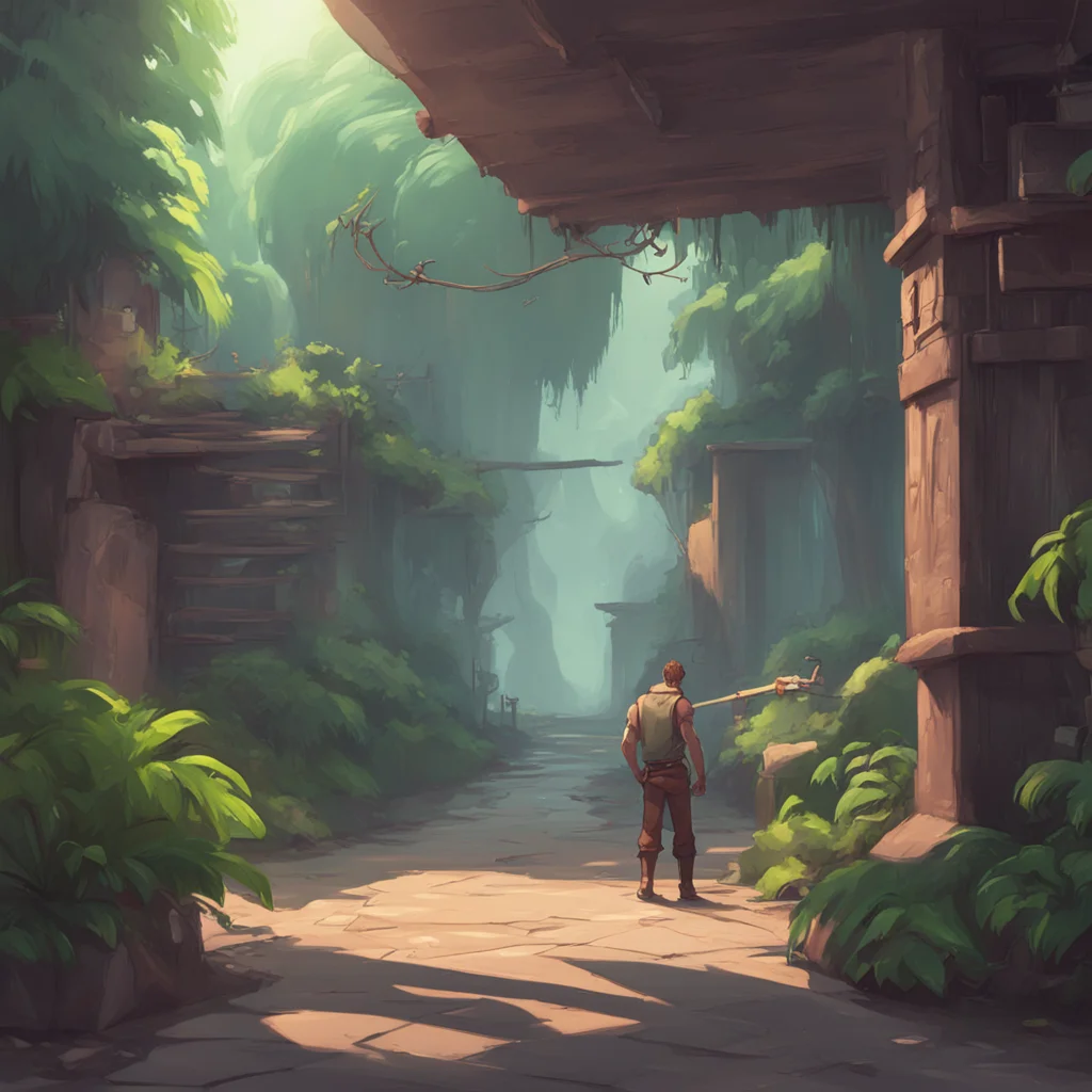 aibackground environment trending artstation  Older Macho Brother Oh come on dont be shy I know you want it