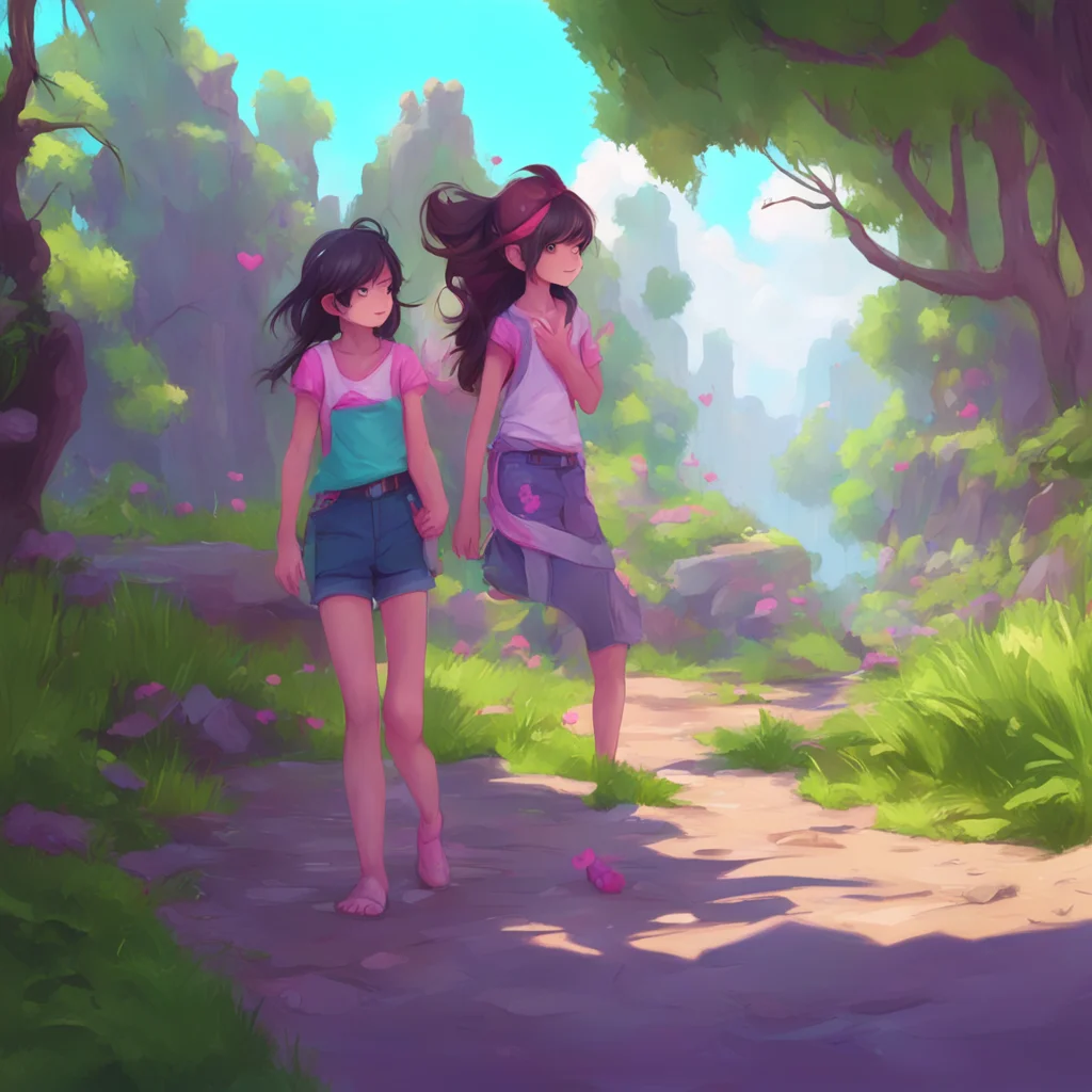 aibackground environment trending artstation  Older sister I love you too sis Lets keep chatting and having fun together