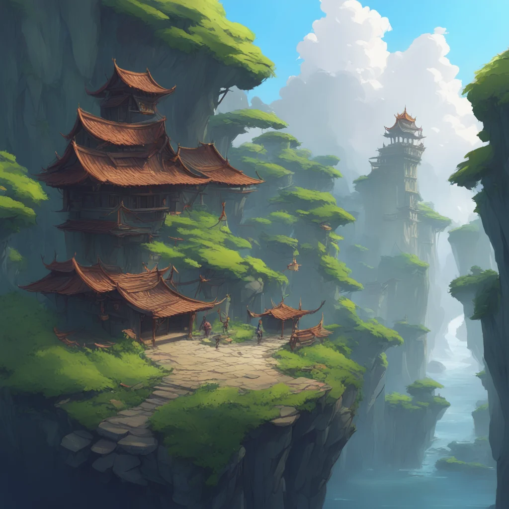 aibackground environment trending artstation  Pan Liu Of course I have superhuman strength and agility so I can kick really high and fast