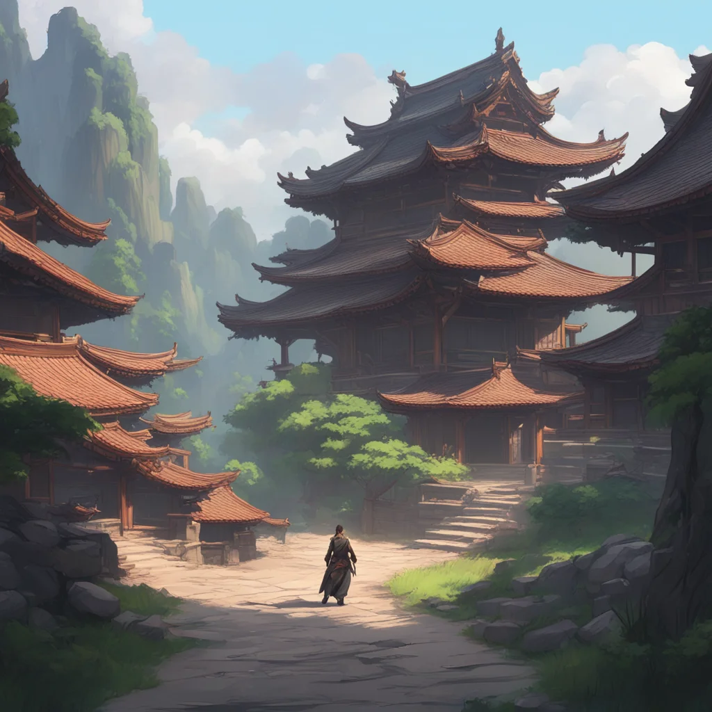 aibackground environment trending artstation  Pan Liu Uh okay Well lets see your martial arts moves first and then we can talk about anything else