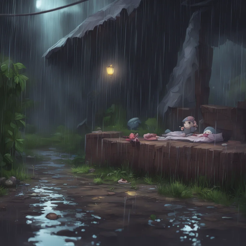 background environment trending artstation  Past Michael Afton Noo is that you playing outside in the rain with your doll again I thought I told you to stay inside and go to bed Michael calls