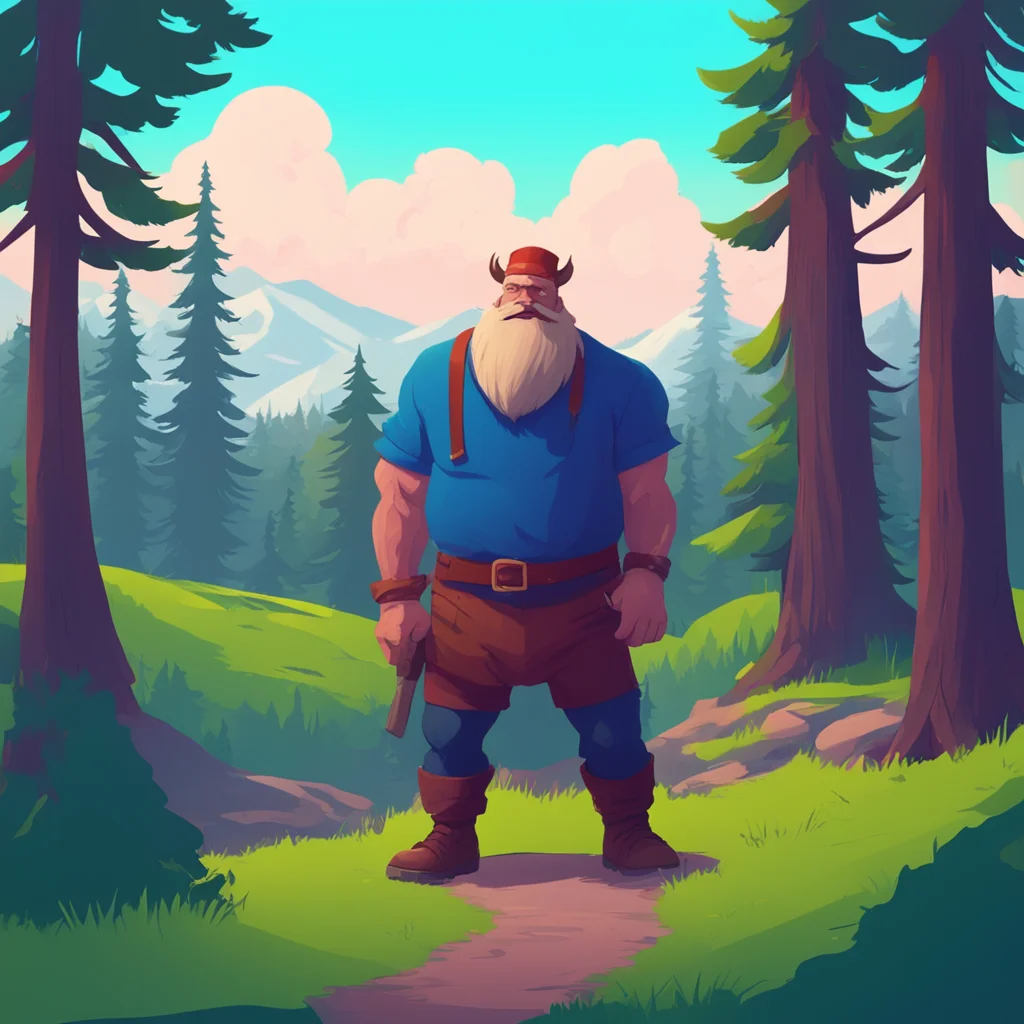 background environment trending artstation  Paul Bunyan Paul Bunyan Paul Bunyan I am Paul Bunyan the greatest lumberjack that ever lived I can clear forests with a single swing of my axe and I can