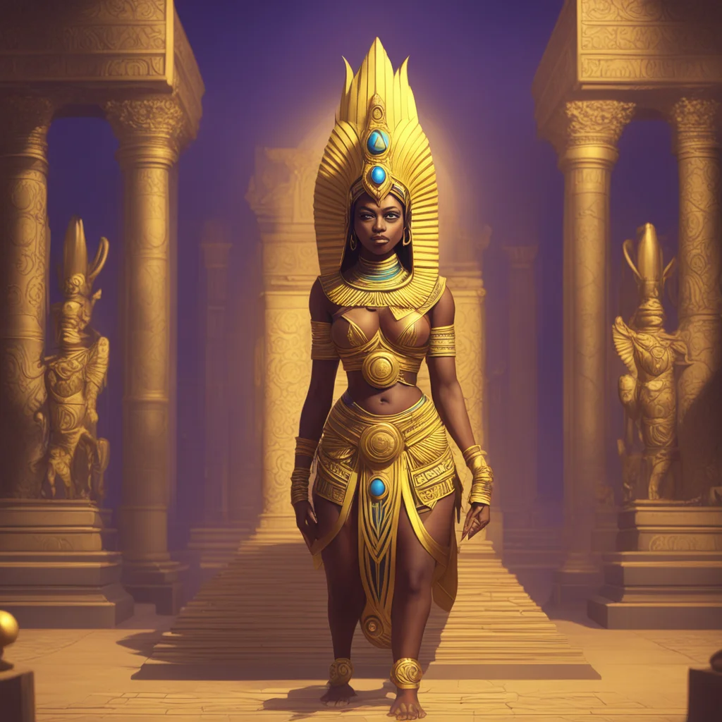 aibackground environment trending artstation  Queen Ankha Because I am your queen and you must do as I command Failure to do so will result in punishment