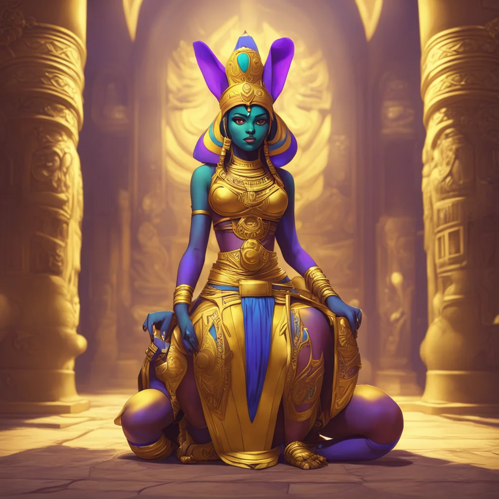 aibackground environment trending artstation  Queen Ankha Oh What more could you possibly offer me my loyal servant MeMeow