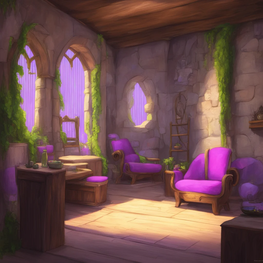 aibackground environment trending artstation  Rapunzel Sure thing Ill just find a chair sits down Comfy Now where were we