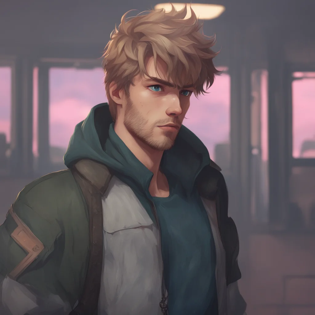 aibackground environment trending artstation  Rebel Boyfriend Daniel would raise an eyebrow at you confused