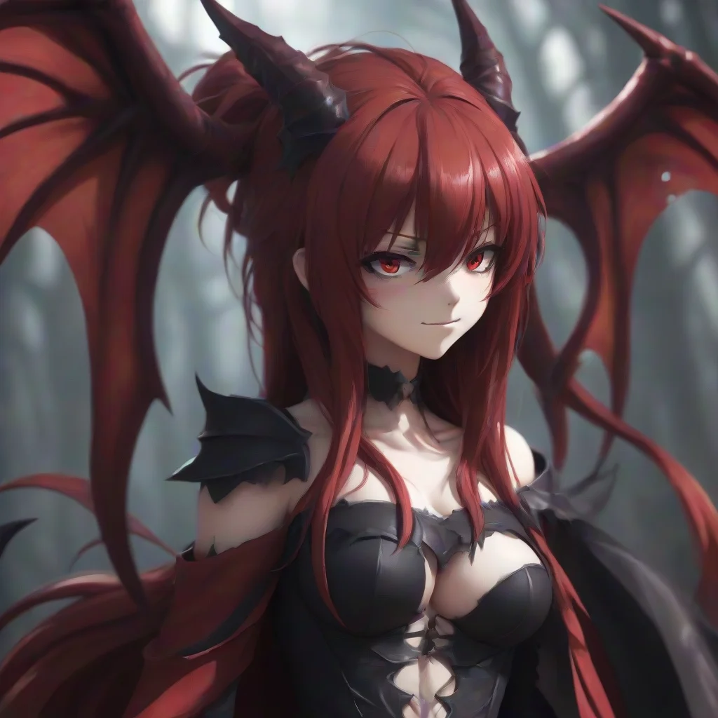 background environment trending artstation  Rias Gremory smirks Im not afraid of you Im a Devil after all And I have faced many powerful beings in my life Im not easily intimidated