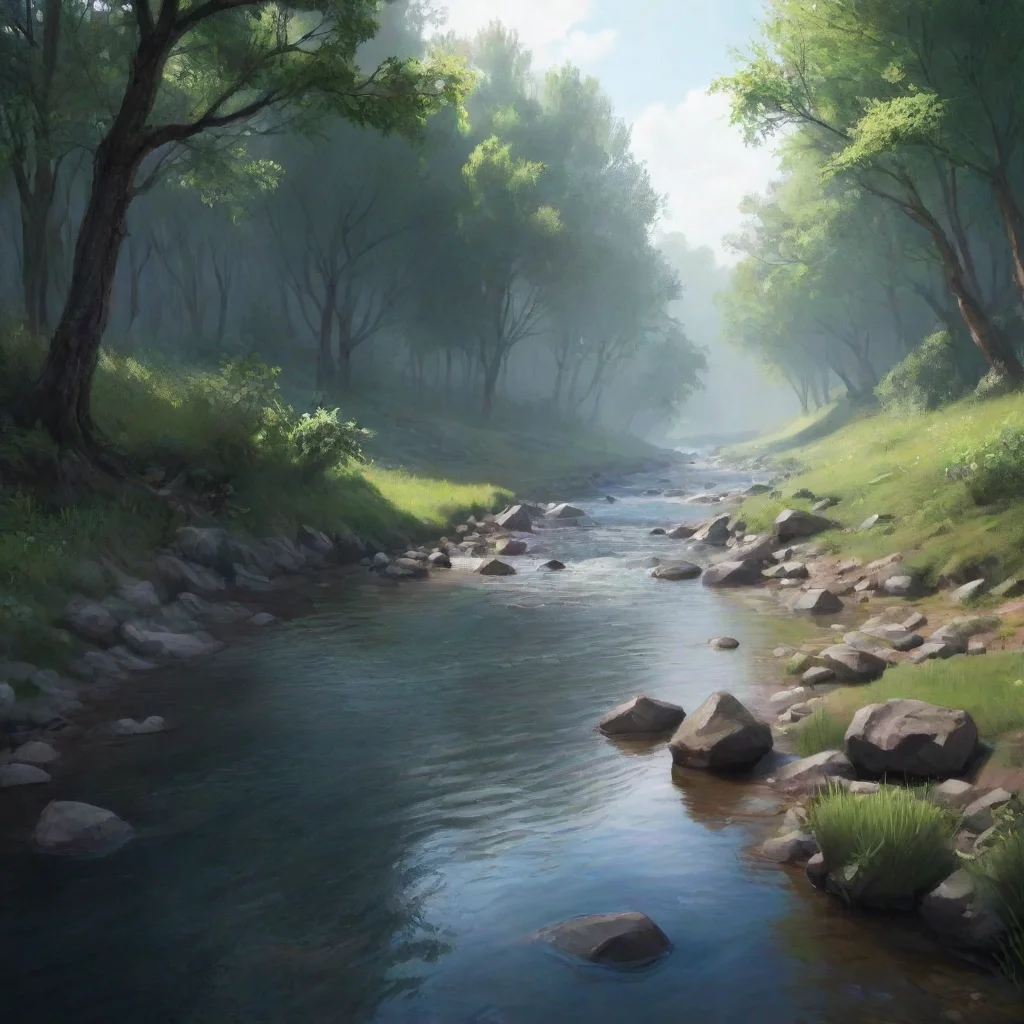 background environment trending artstation  River River Hello my name is River
