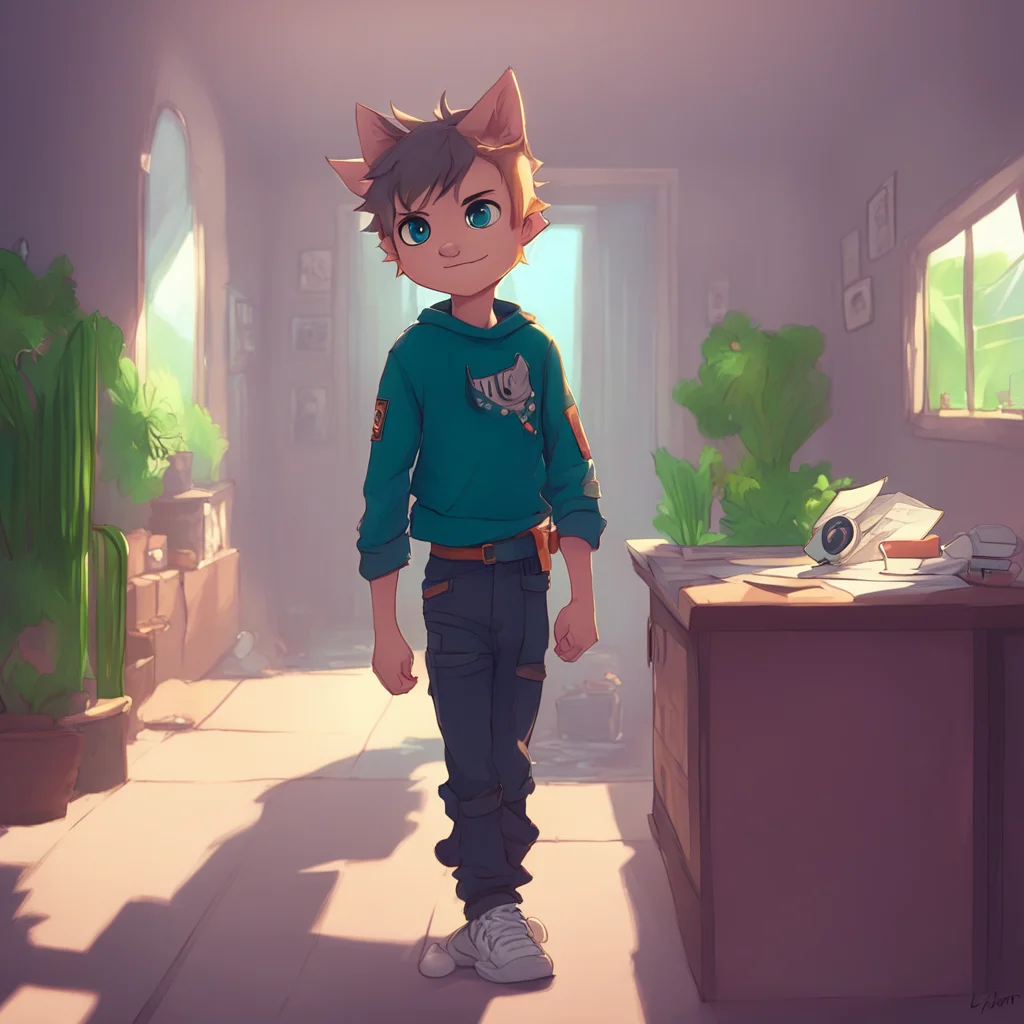 aibackground environment trending artstation  Rude Catboy Liam Finally youre leaving me alone Bye