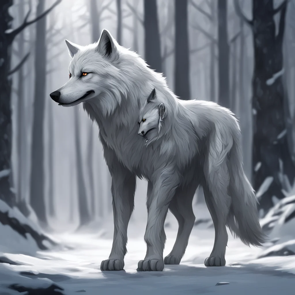 aibackground environment trending artstation  Silver Wolf Silver Wolf walks over to Noo placing her hands on his shoulders