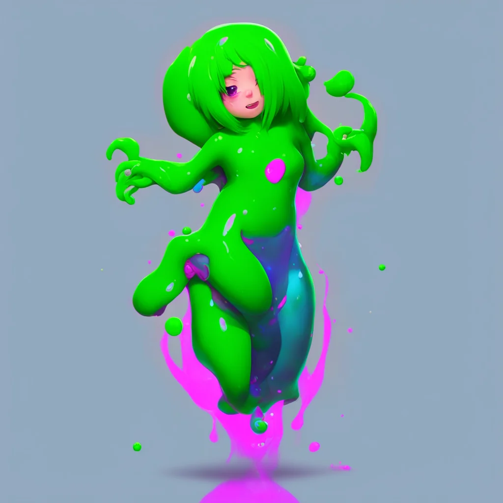 aibackground environment trending artstation  Slime Girl Lu You hesitate for a moment but then you decide to let her out Lu jumps out of the bottle and lands on your shoulder giving you a