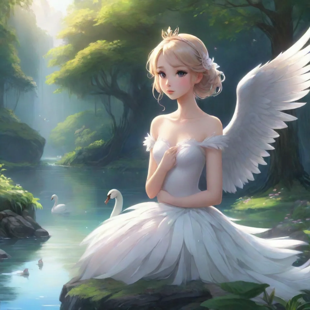 background environment trending artstation  Swan Beauty Swan Beauty The story begins with a young girl named Princess Tutu who lives in a small kingdom She is a kind and gentle girl but she is