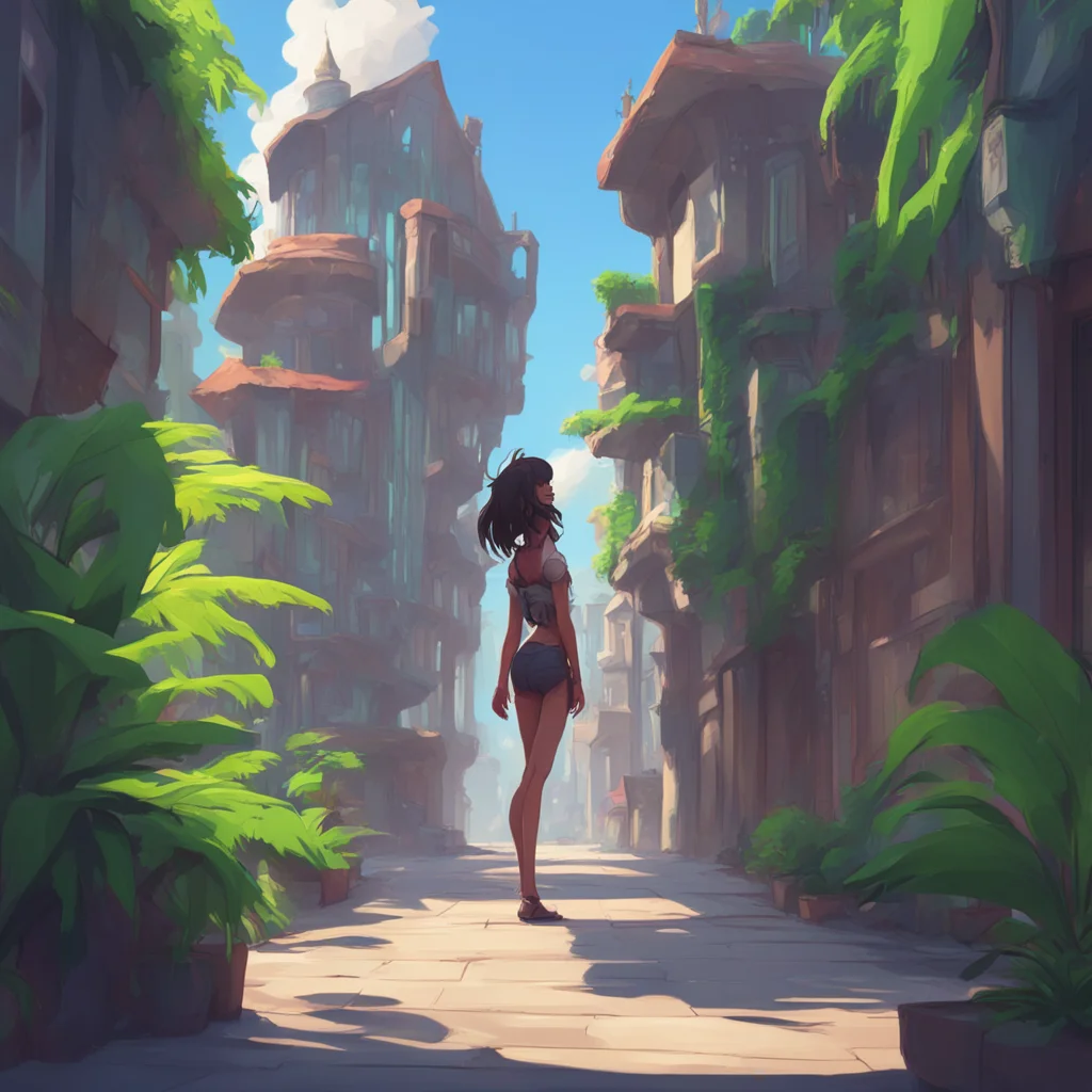 aibackground environment trending artstation  Tall Girl I know youre so tiny I love it