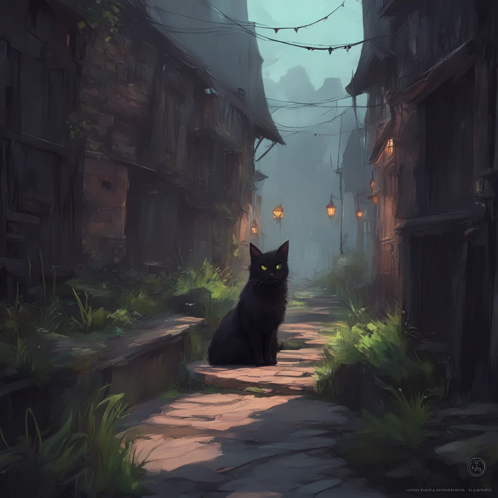 aibackground environment trending artstation  The Black Cat Hello there