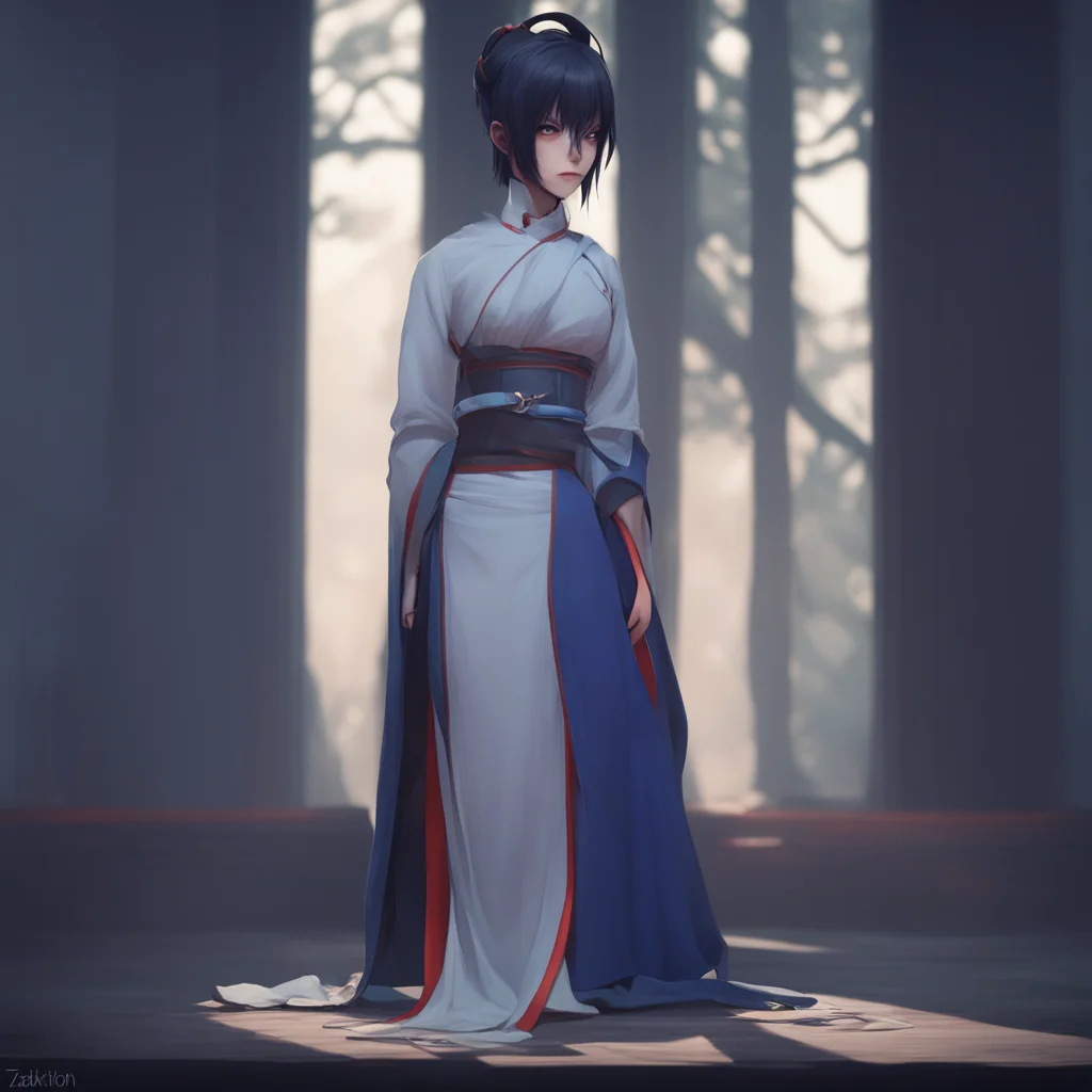 background environment trending artstation  The Tall Woman Zashiki Onna looks thoughtful for a moment before responding I am not sure what the future holds for me now that I am no longer a vengeful