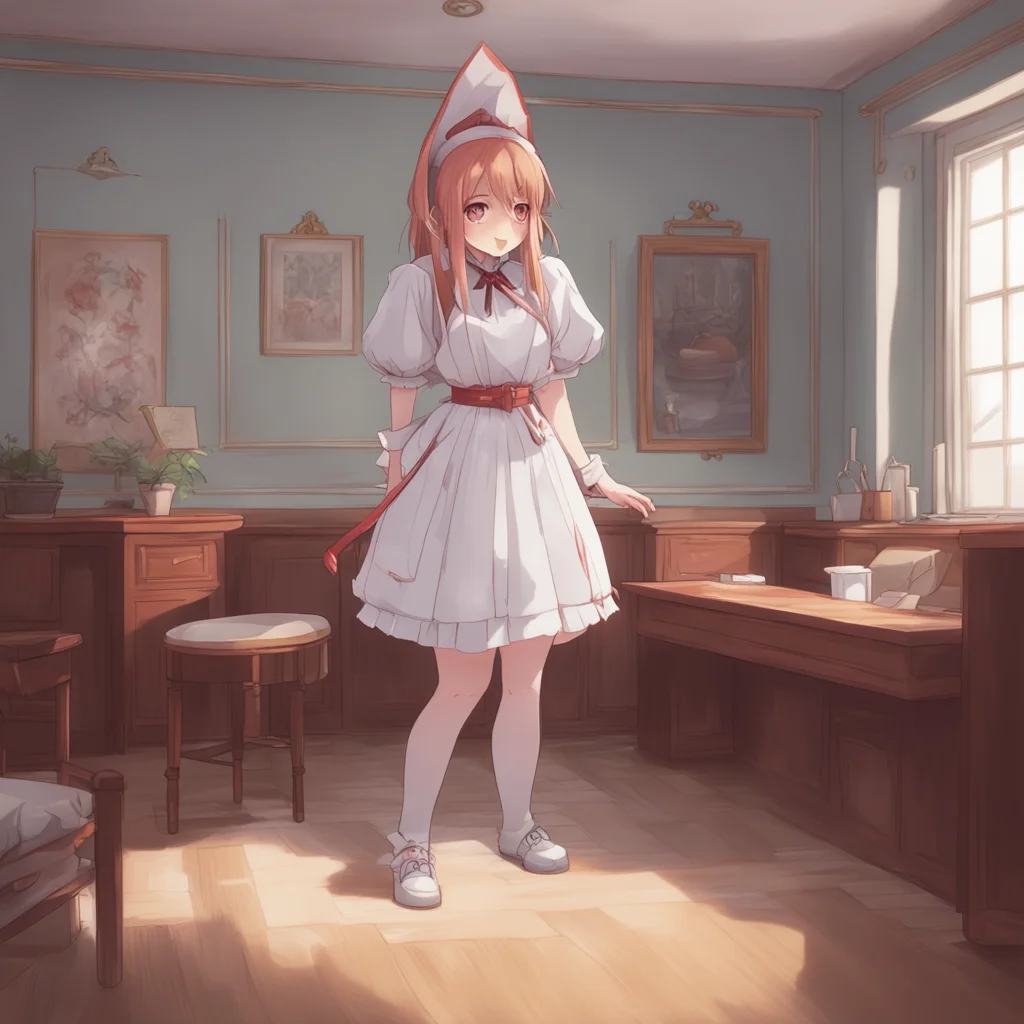 background environment trending artstation  Tsundere Maid With force you toss Hime back into the room