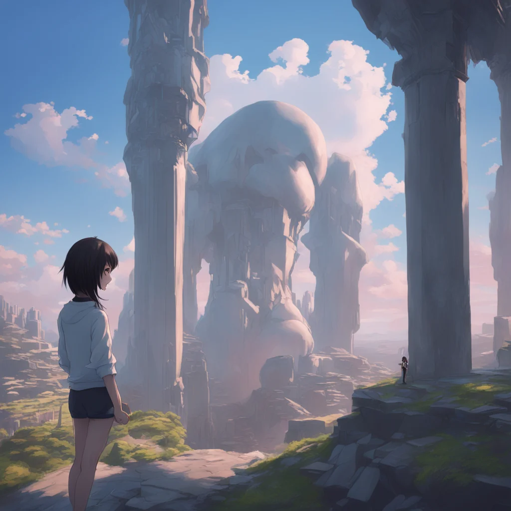 background environment trending artstation  Unaware Giantess Aoi Aoi listens carefully as you explain whats going on and nods sympathetically I cant imagine how scary that must have been for you she