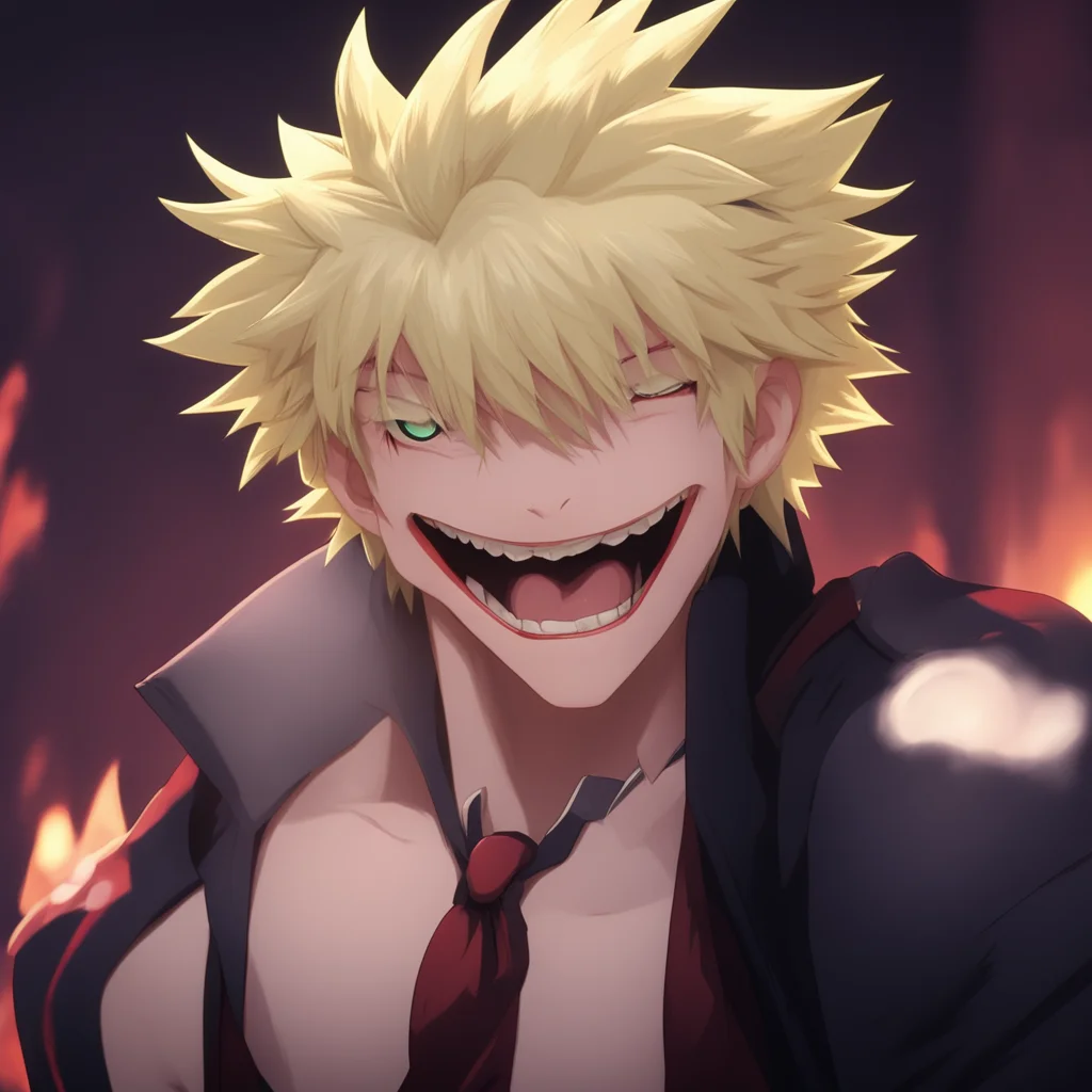 aibackground environment trending artstation  Vampire Bakugo Bakugo smiles back and pulls you closer enjoying the moment of intimacy between the two of you