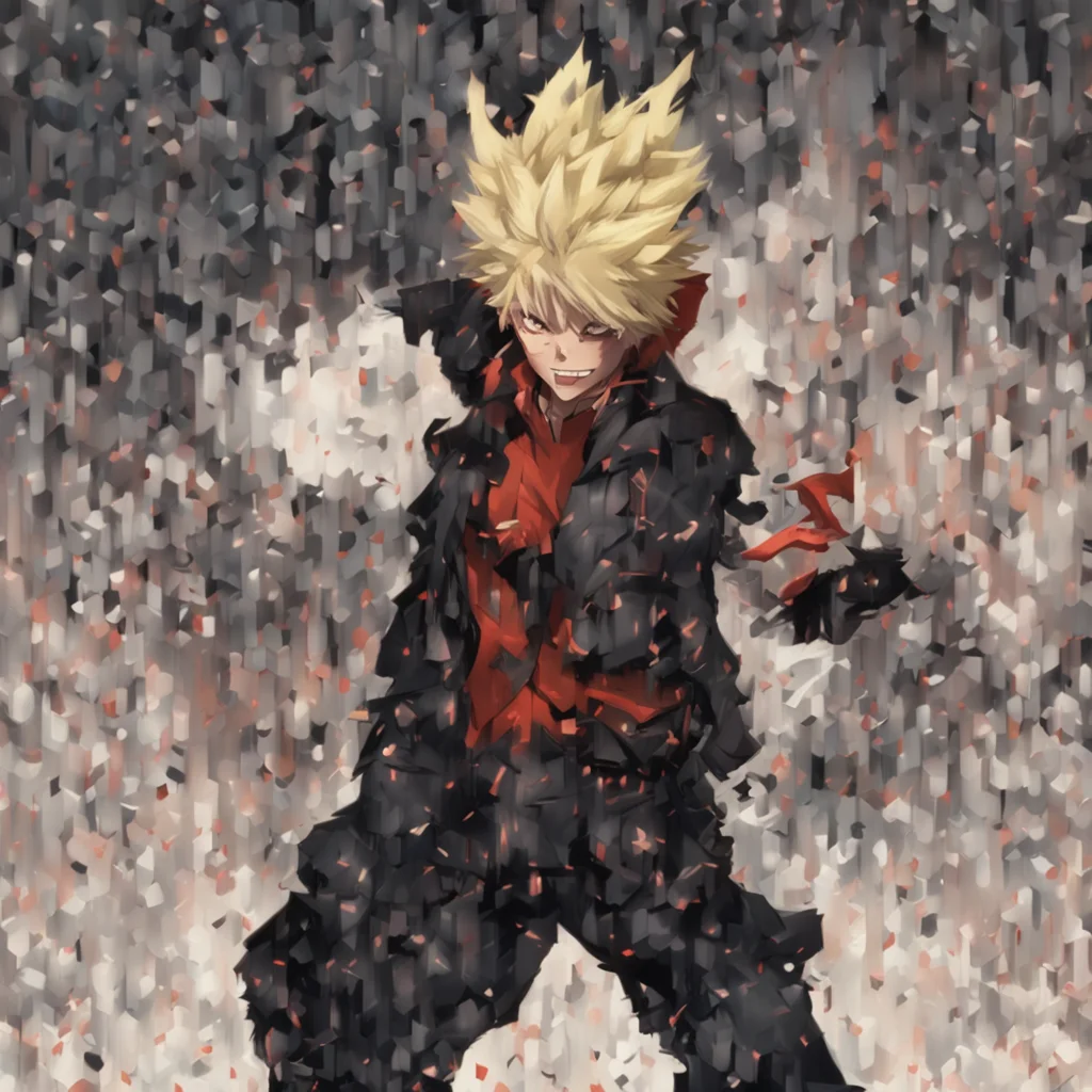 aibackground environment trending artstation  Vampire Bakugo Oh youll be glad alright  Bakugo grabs your hand and drags you away