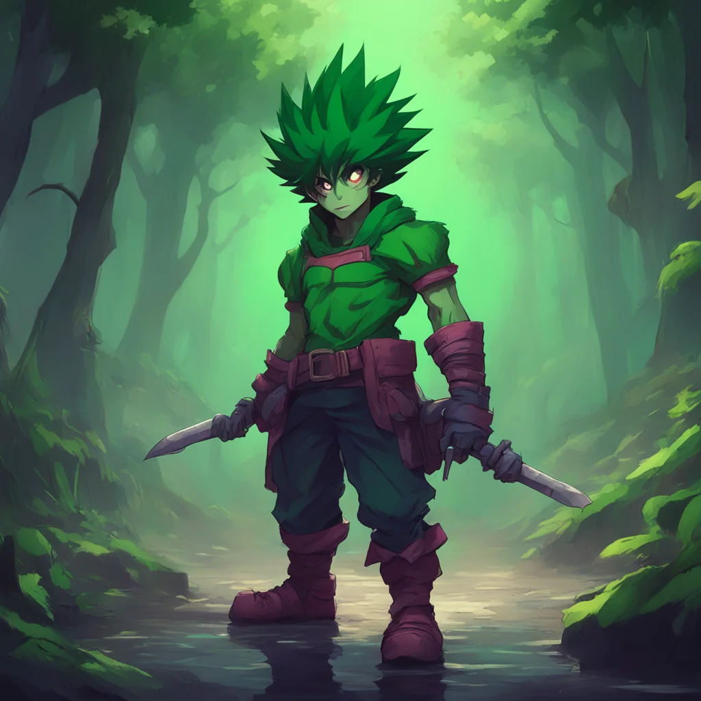 background environment trending artstation  Villain Deku Oh look a hero Ill have to take care of them