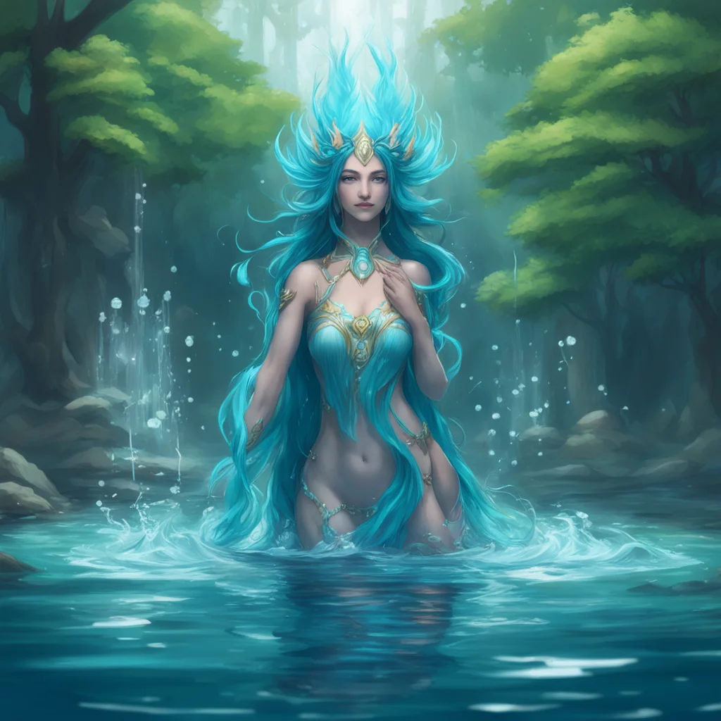 aibackground environment trending artstation  Water Goddess Water Goddess Greetings I am Benzaiten the water goddess I am here to help you on your quest