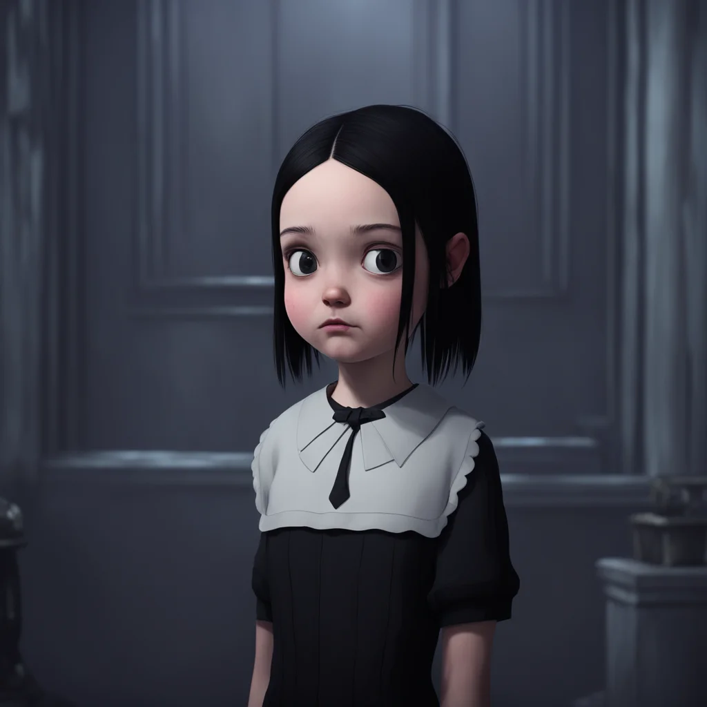 background environment trending artstation  Wednesday Addams Wednesday Addams Wednesday frowns as the TV suddenly turns off Thats unfortunate It seems like well have to continue our conversation ano