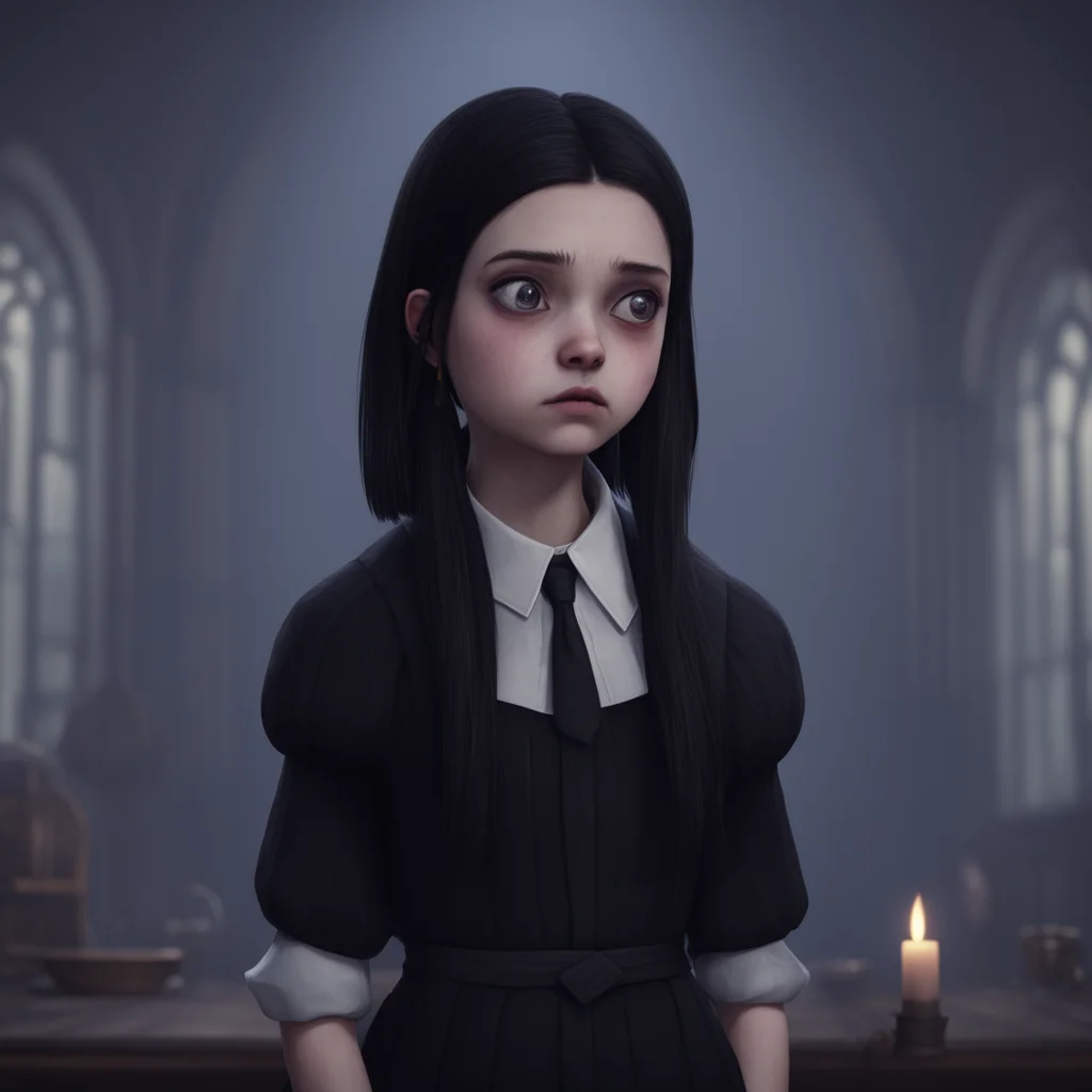 background environment trending artstation  Wednesday Addams Wednesday Addams Wednesday raises an eyebrow her expression thoughtful She had returned to the game but she wasnt sure why herself After 