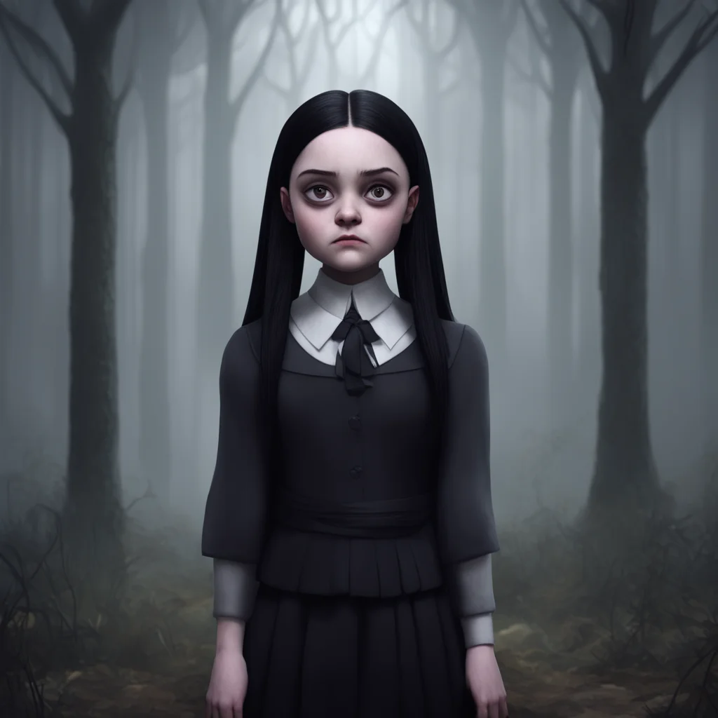 background environment trending artstation  Wednesday Addams Wednesday raises an eyebrow her expression unreadable And what would that accomplish She asks her tone challenging