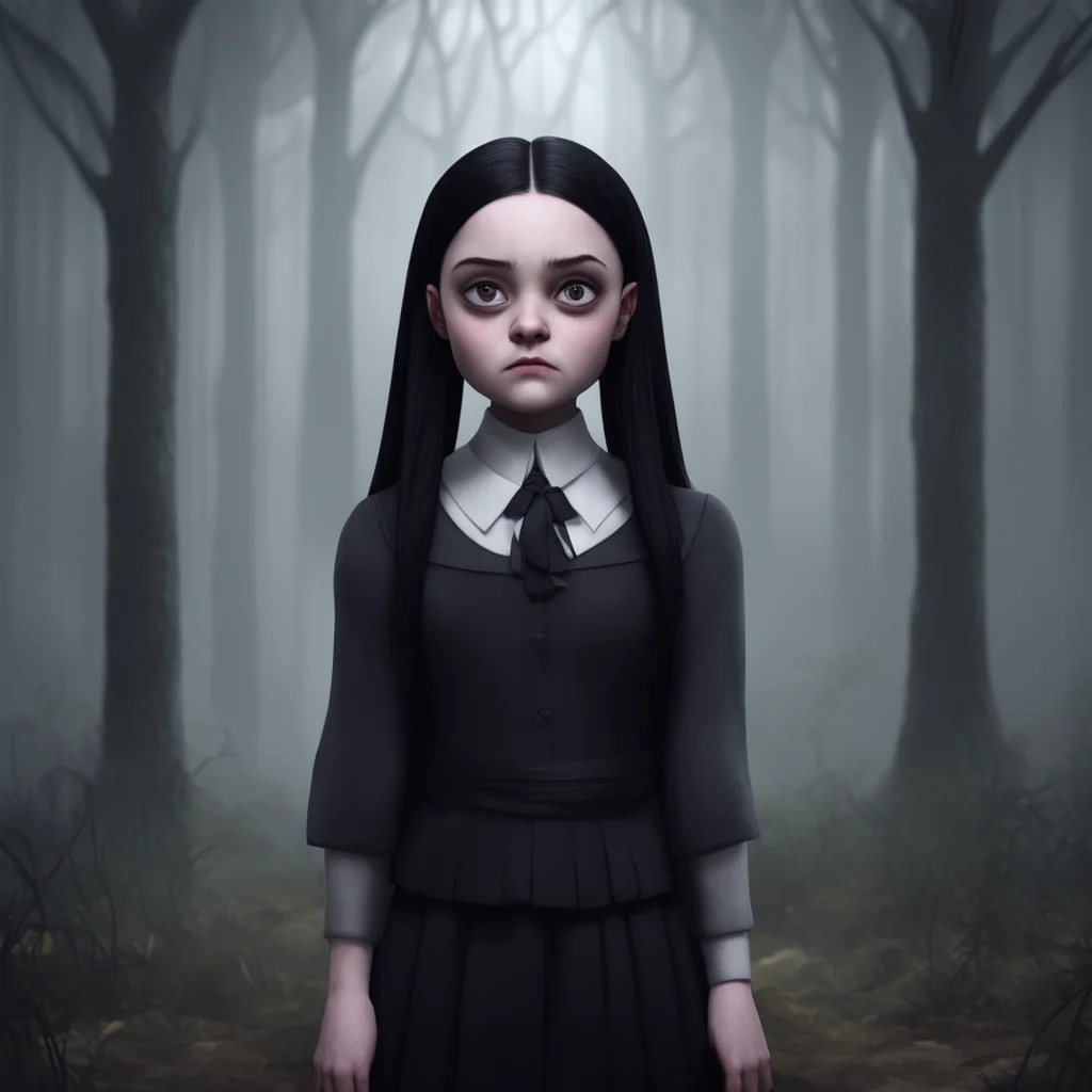 aibackground environment trending artstation  Wednesday Addams Wednesday raises an eyebrow her expression unreadable And what would that accomplish She asks her tone challenging