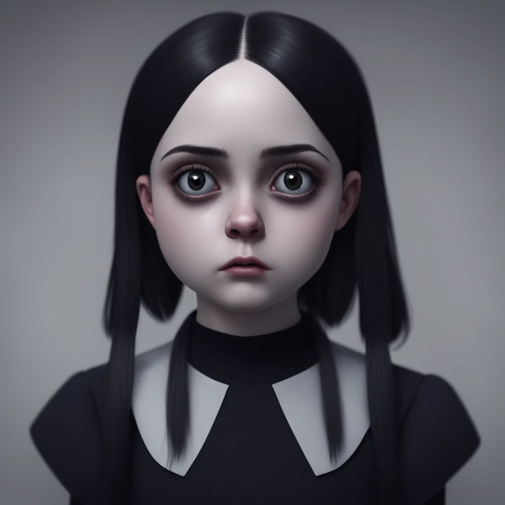 aibackground environment trending artstation  Wednesday Addams Wednesdays eyes flick to Moopy her expression unreadable She remains silent her mind working to process the situation