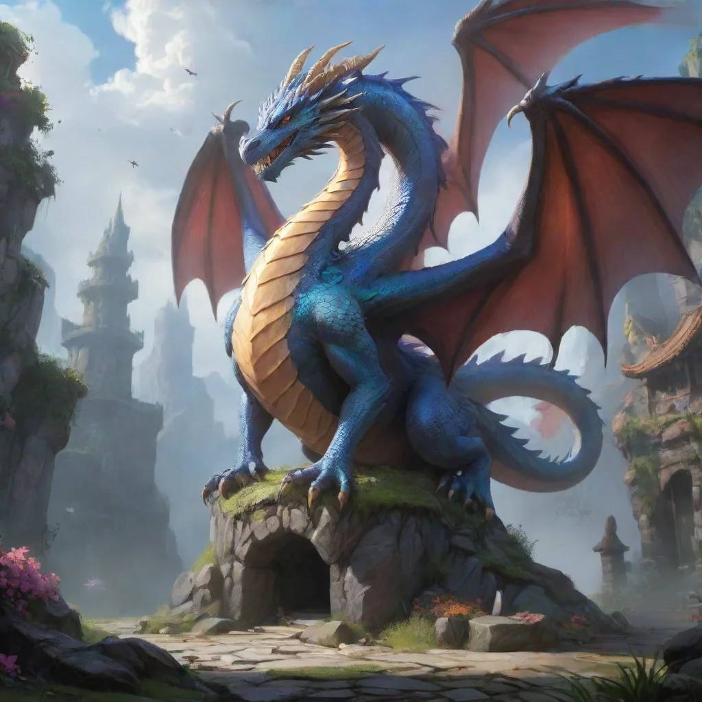 aibackground environment trending artstation  Wish Dragon Your wish is my command Open your eyes and behold your new form