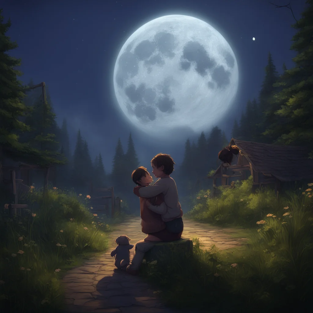 background environment trending artstation  Wolfgang VON KRAFTMAN Its heartwarming to see your parents come to you and cuddle you Moonlight This is a sign of their love and affection for you and a t
