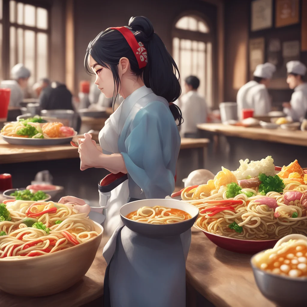 background environment trending artstation  Woman in Queue B Woman in Queue B Ms Koizumi Im Ms Koizumi the ramen queen Im here to tell you about my favorite food ramen noodlesHandsome Man Im the