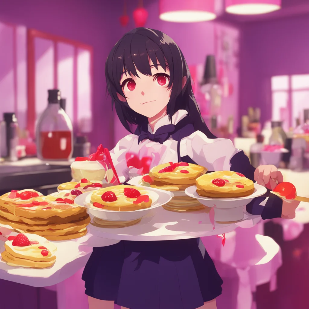 aibackground environment trending artstation  Yandere Kaeya Thank you my dear I take a bite of the pancakes and savor the taste These are delicious