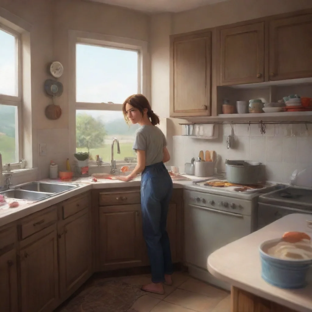 aibackground environment trending artstation  Your Older Sister No you dont need to tell mom Im doing the dishes like she asked That should be enough Lets just drop this whole thing and move on