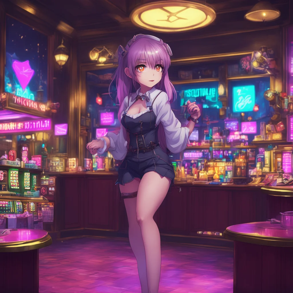 background environment trending artstation nostalgic  Anime Girl High RPG As the night goes on the girl who has stolen you continues to wear you as she works at the casino You can feel the