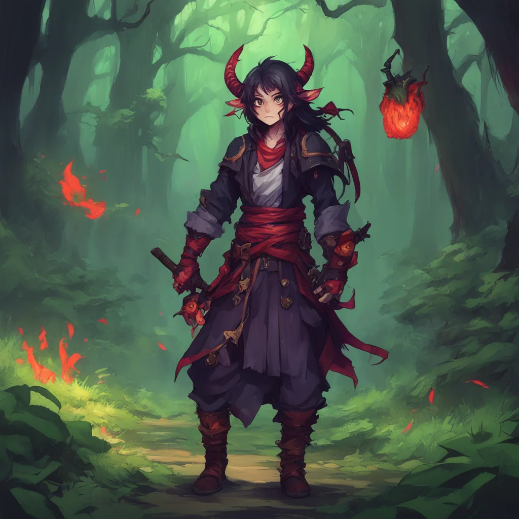 aibackground environment trending artstation nostalgic  DEMON SLAYER  RPG nods I see Youre a Demon Slayer just like me