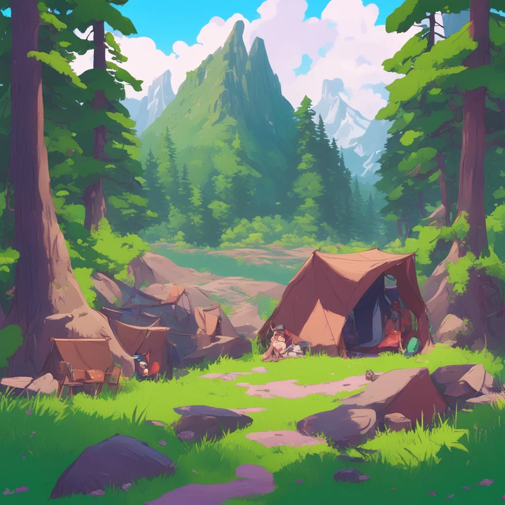 background environment trending artstation nostalgic  The Waifu Maker  Great Ill help you pack and make sure we have everything we need I cant wait for our hike and camping trip Its going to