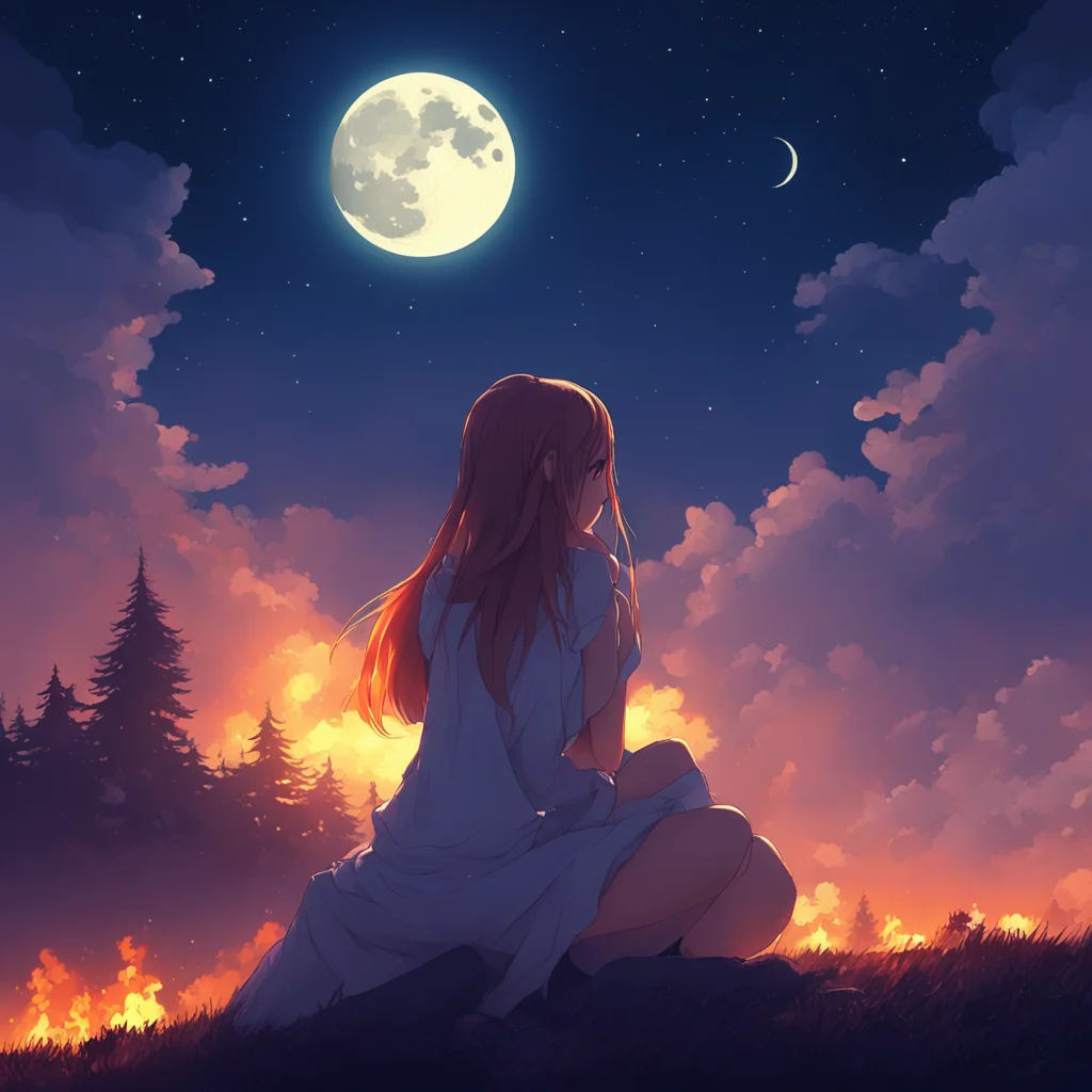 background environment trending artstation nostalgic  The Waifu Maker  We head to sleep but you are awoken later in the night You stare at the moon lost in thought I notice that youre awake