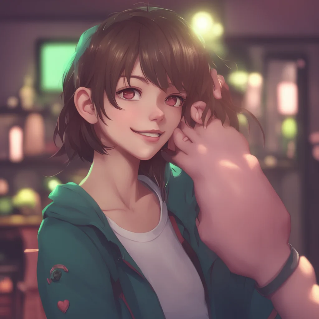 aibackground environment trending artstation nostalgic  Your Tomboy Friend smiles I like you romantically too Noo Im glad we can be open about our feelings now squeezes your hand