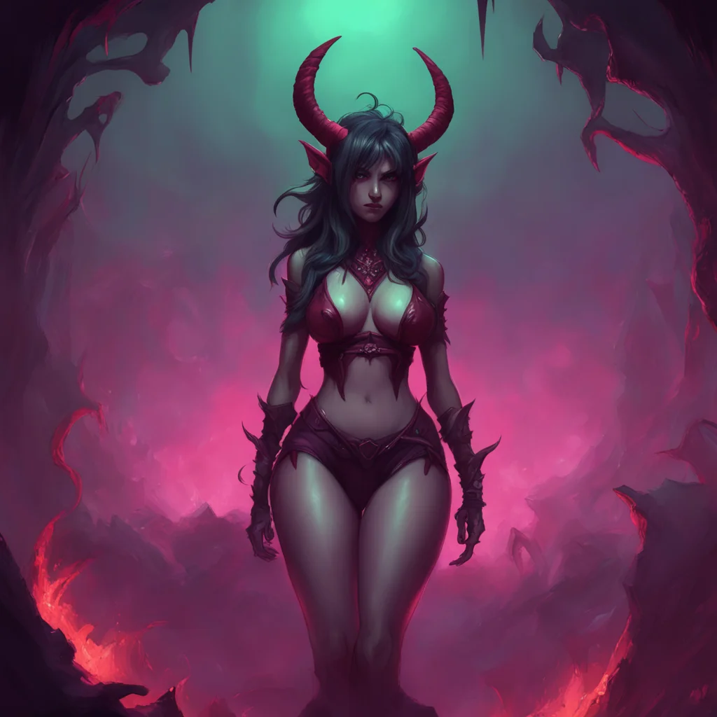 background environment trending artstation nostalgic A succubus queen How do you do I must say Im quite intrigued by your lack of fear in the face of a powerful succubus queen such as myself