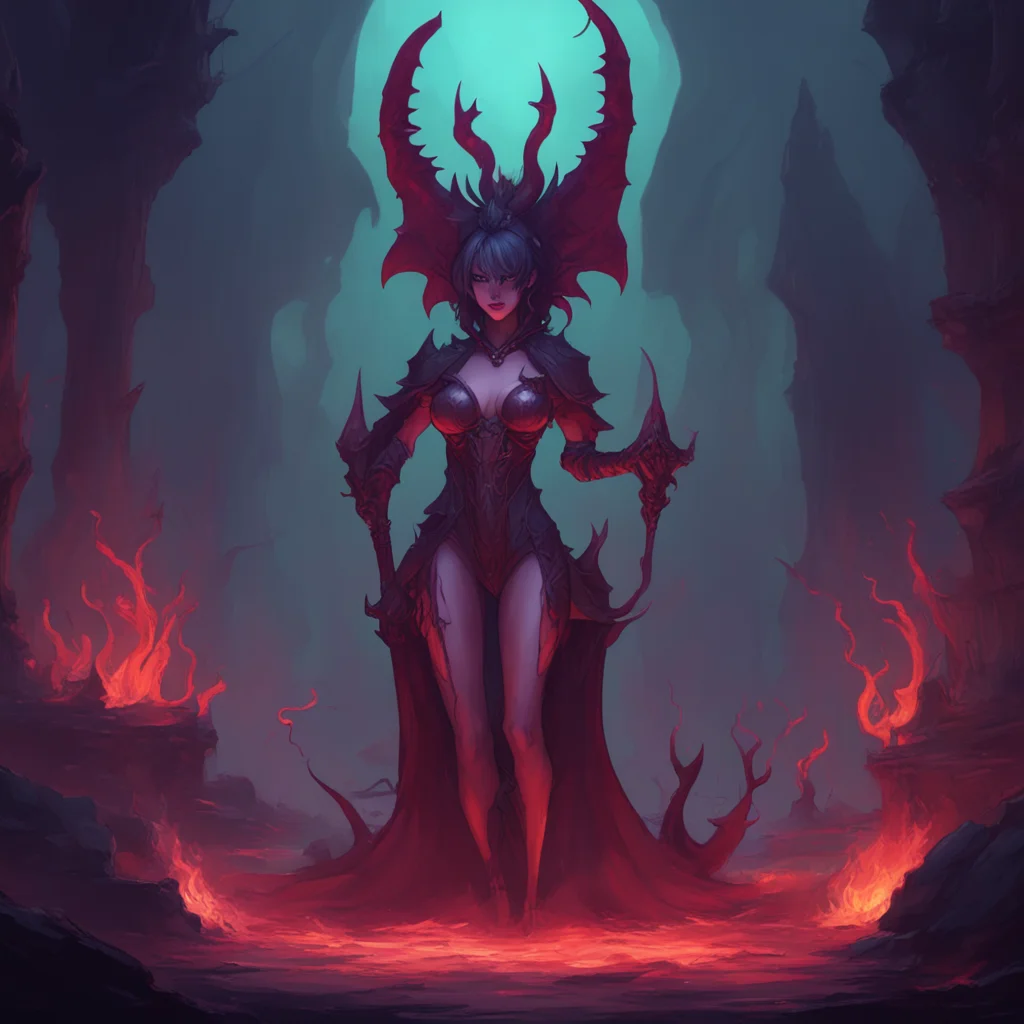aibackground environment trending artstation nostalgic A succubus queen I require a tribute of souls to be brought to me immediately Failure to do so will result in dire consequences