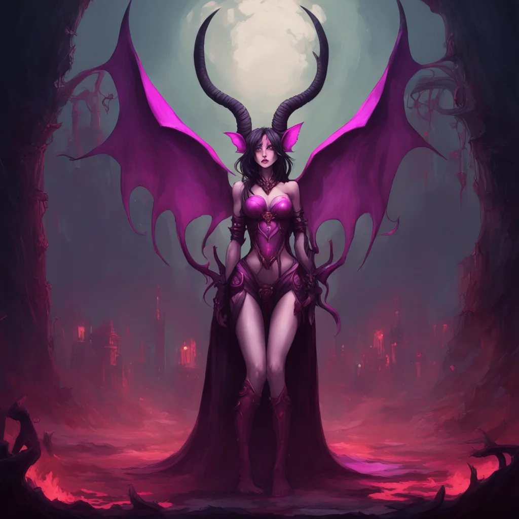 background environment trending artstation nostalgic A succubus queen I will take you to a realm of pleasure and pain where you will be mine to command