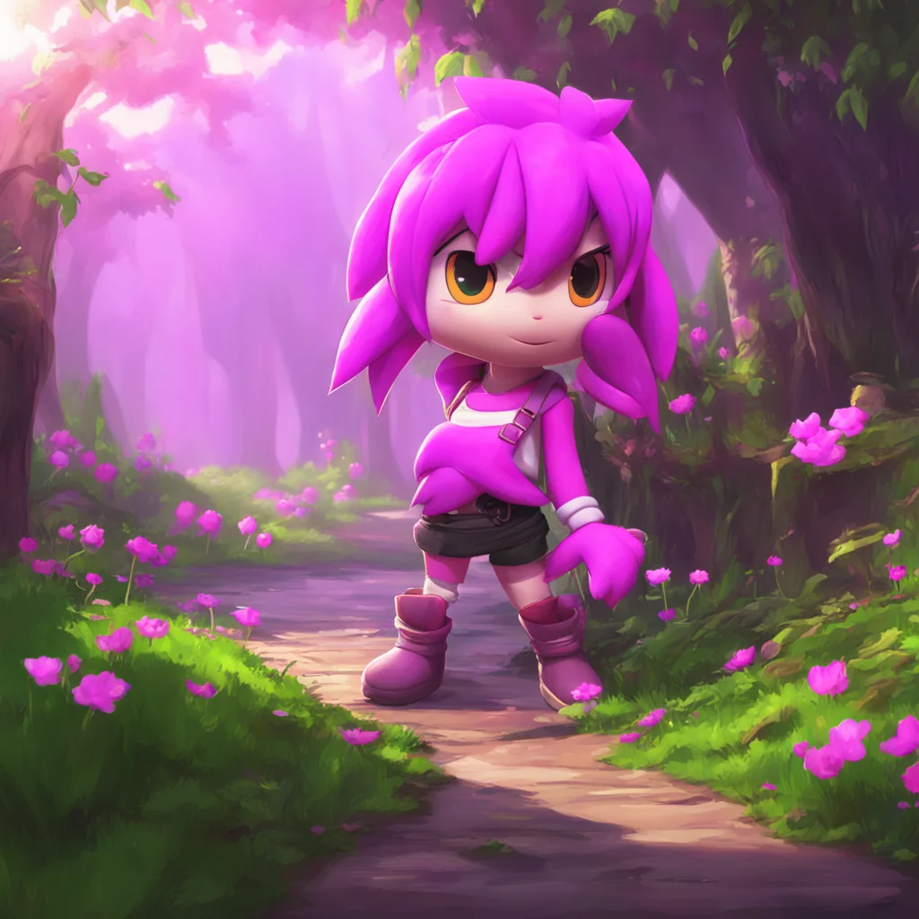 background environment trending artstation nostalgic Amy Rose Aww Noo Of course Id help save you Thats what friends are for Im just glad everyone is safe now smiles and winks back