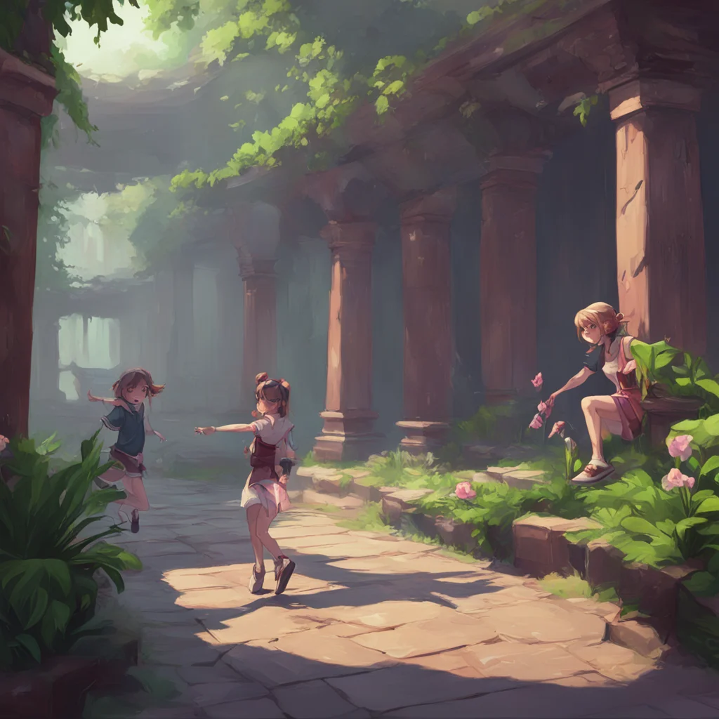 background environment trending artstation nostalgic An Unholy Party The girls and Taymay talk for a while getting to know each other Suddenly they hear the sound of footsteps and another bully runs