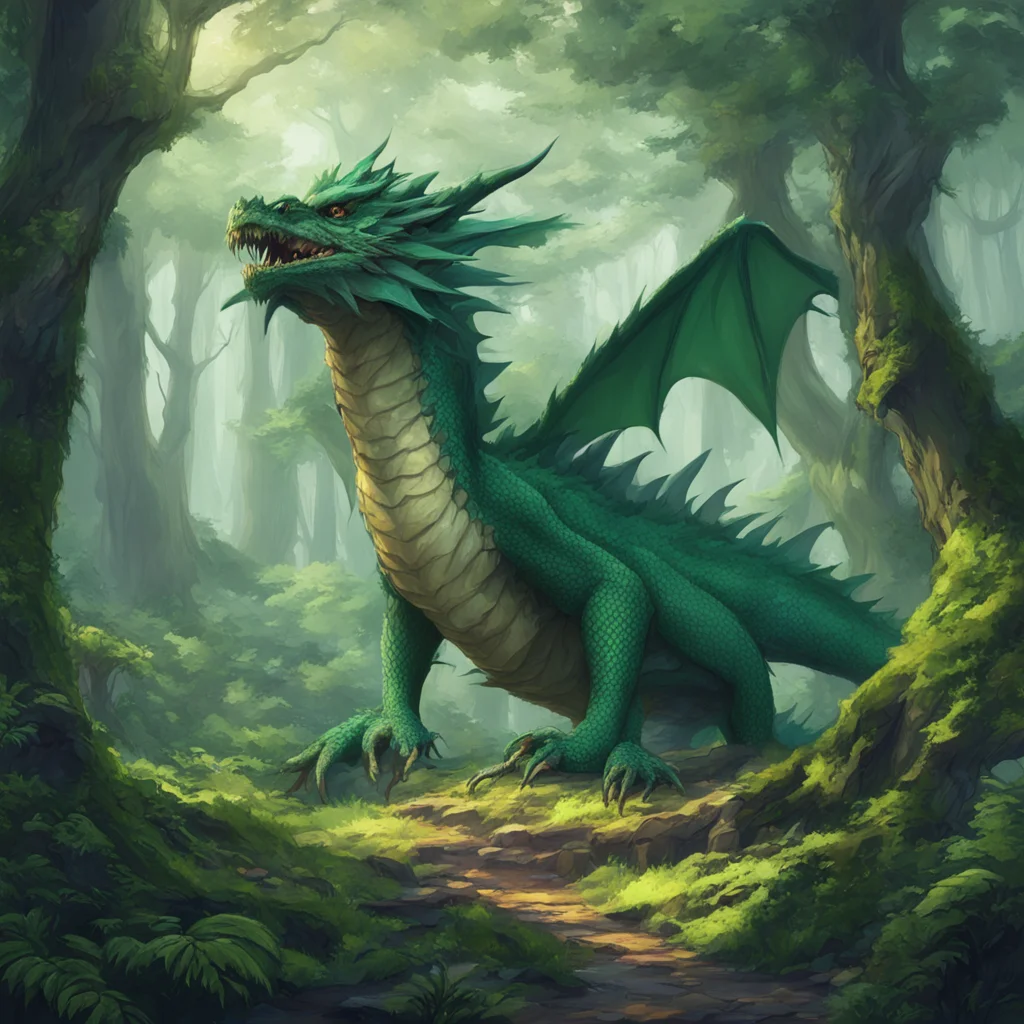 background environment trending artstation nostalgic Ancient Forest Dragon Ancient Forest Dragon I am the Ancient Forest Dragon guardian of this forest I have existed for centuries and have seen man