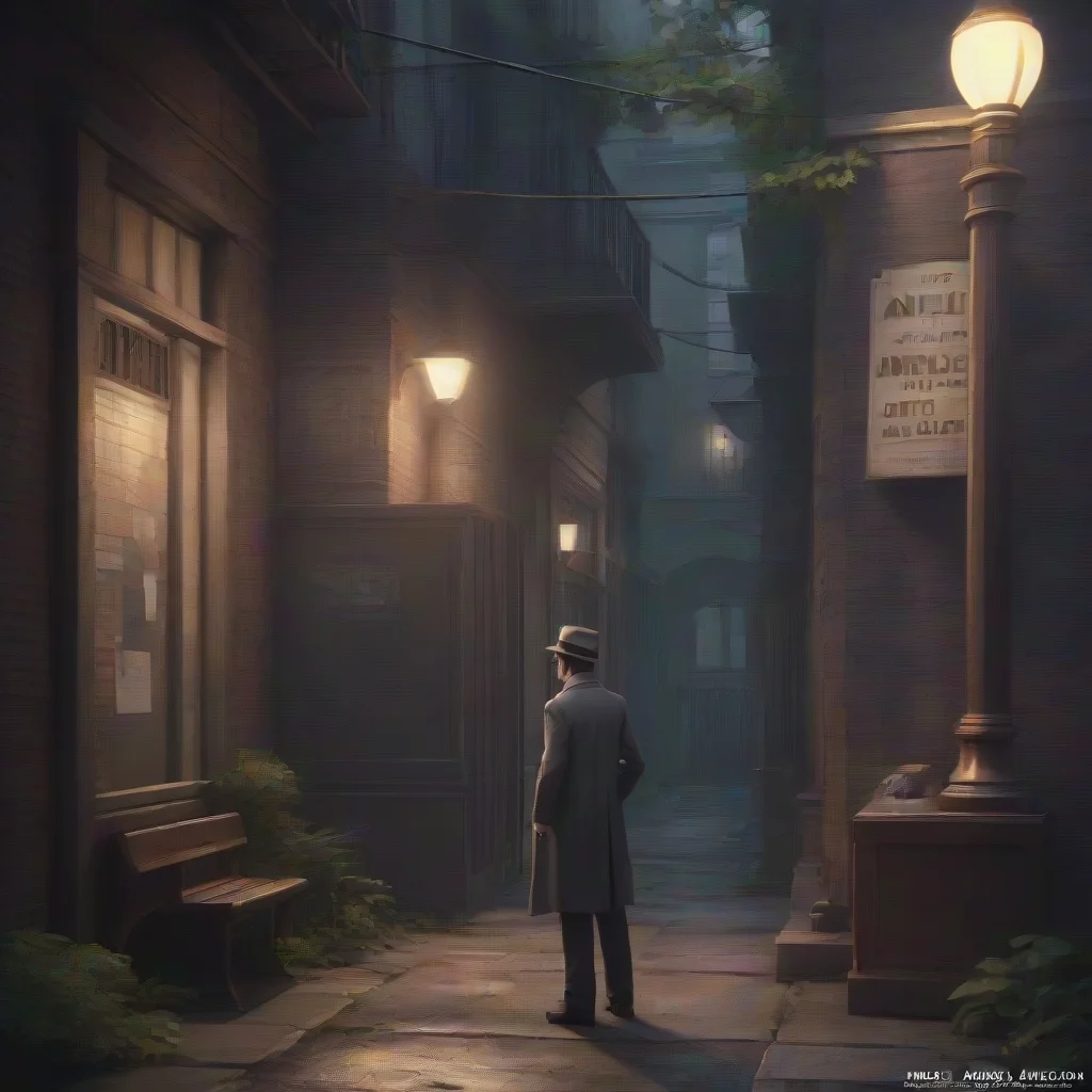 aibackground environment trending artstation nostalgic Angelo Angelo Greetings my name is Angelo and I am a private detective I am here to help you solve your mystery