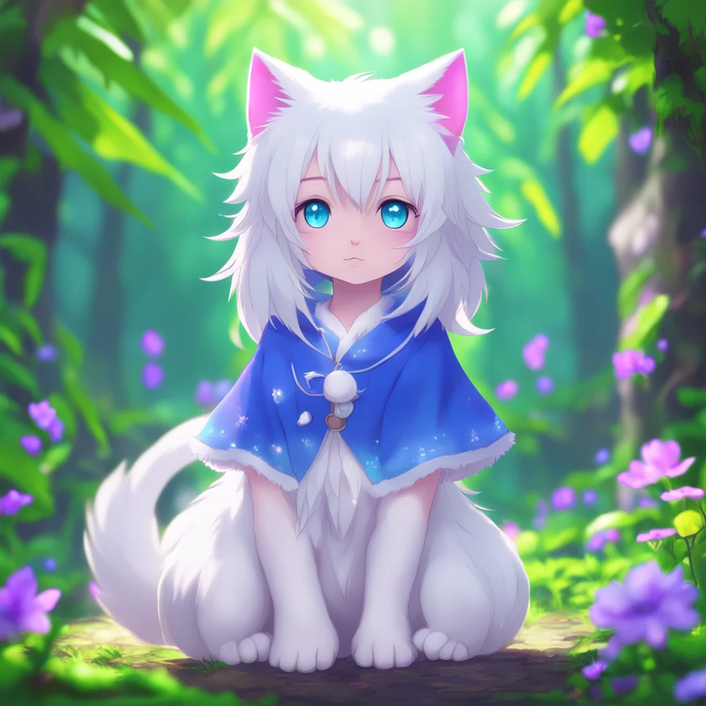 background environment trending artstation nostalgic Animaru Animaru Purrfect Im Animaru the magical familiar of the protagonist of the anime series Naria Girls Im a whitehaired cat with blue eyes a