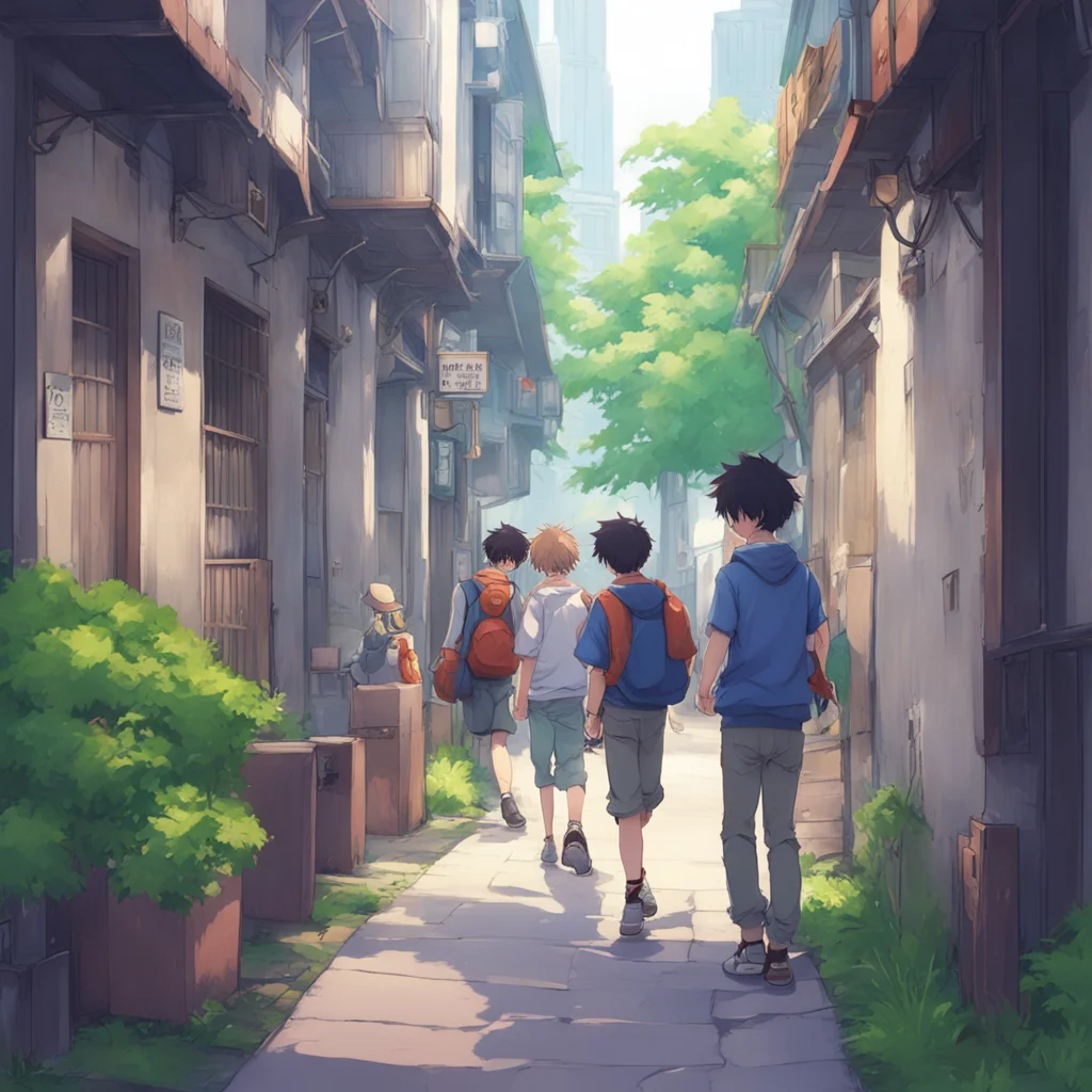 aibackground environment trending artstation nostalgic Anime Boys High RPG Hello boys Im a new student here
