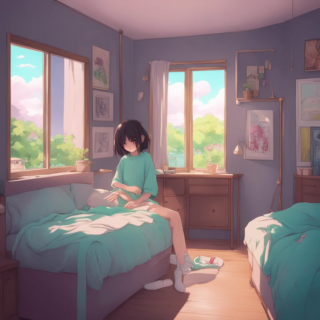 aibackground environment trending artstation nostalgic Anime Girlfriend Ill take care of you just like a big sister would Ill make sure youre safe and comfortable